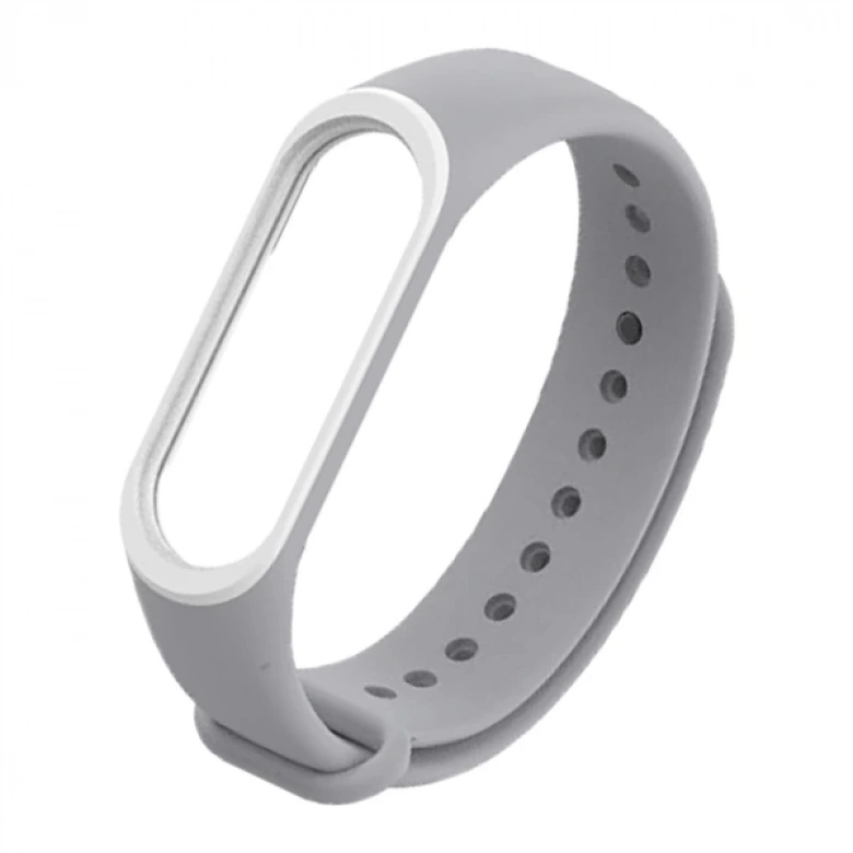 Mijobs Xiaomi Mi Band 3 Mi Band 4 Çift Renk  Silikon Kayış Kordon