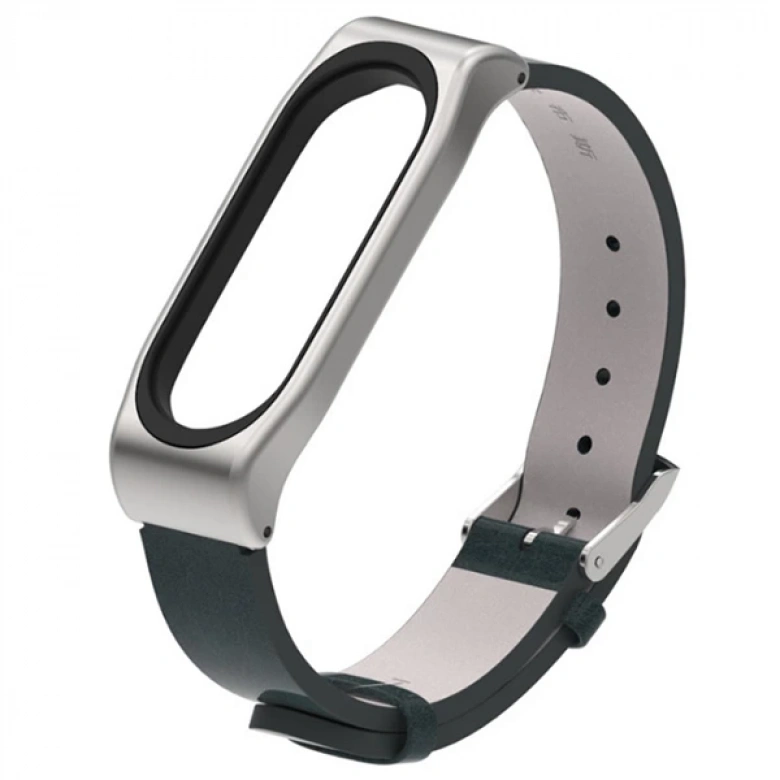 Mijobs Xiaomi Mi Band 4-3 Pu Deri Kayış Kordon