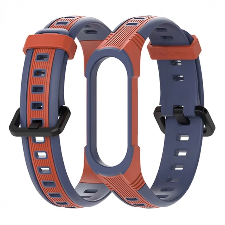 Mijobs Xiaomi Mi Band 5-4 Çift Renk Kayış Kordon