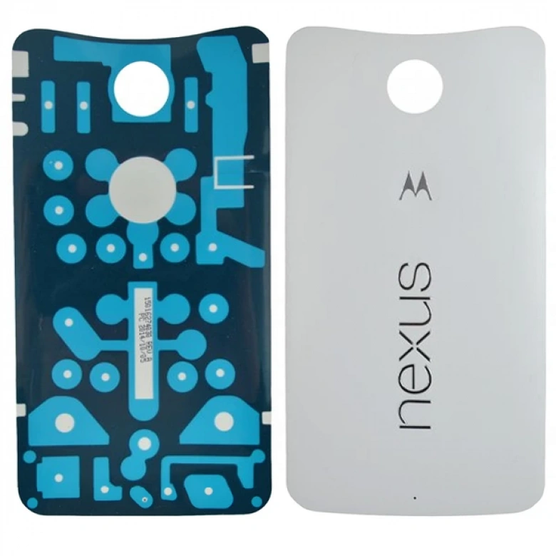 Motorola Google Nexus 6 Arka Pil Batarya Kapağı