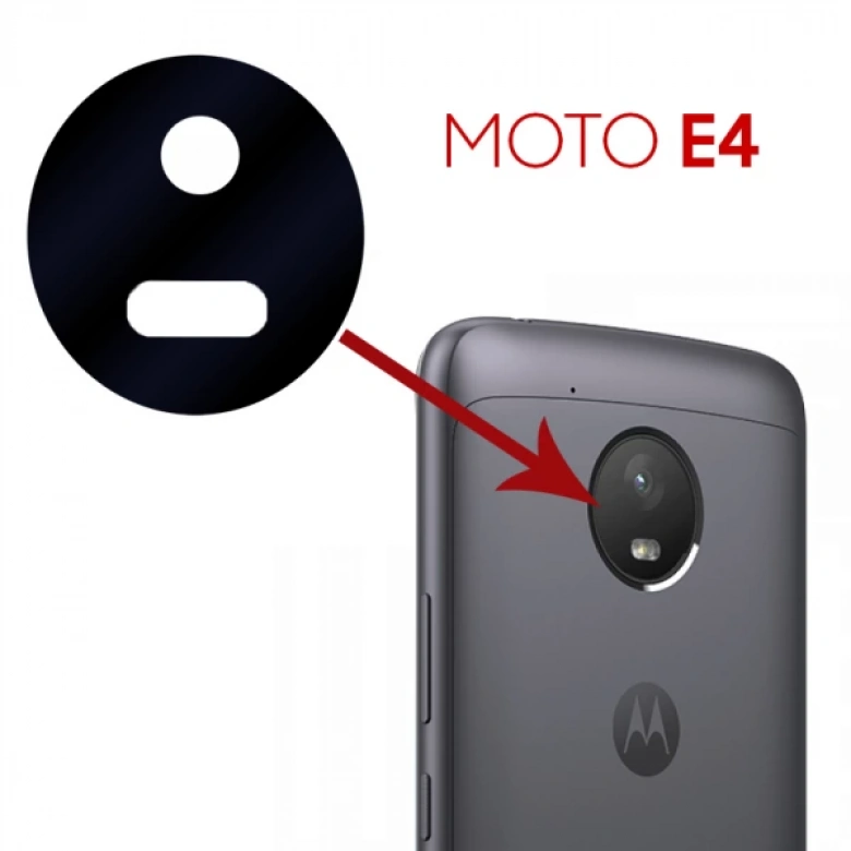 Motorola Moto E4 Kamera Lens Kapak