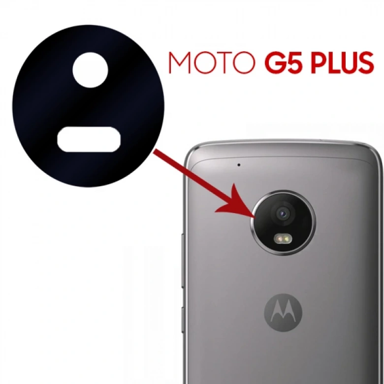 Motorola Moto G5 Plus  Kamera Lens Kapak