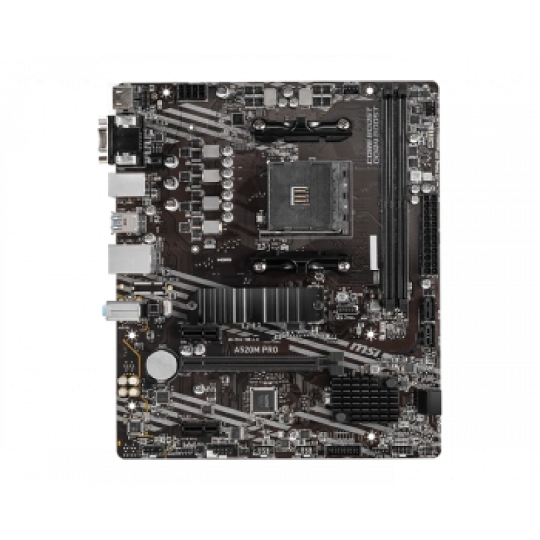 MSI A520M PRO DDR4 4600/1866Mhz M.2 MATX AM4
