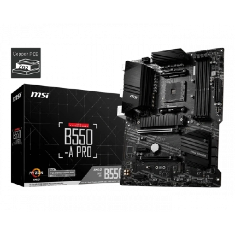 MSI B550-A PRO DDR4 4400(OC)Mhz HDMI / DP ATX AM4