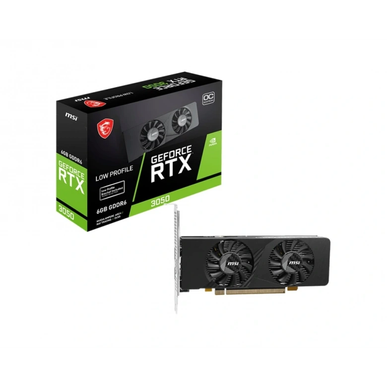 MSI GEFORCE RTX 3050 LP E 6G OC