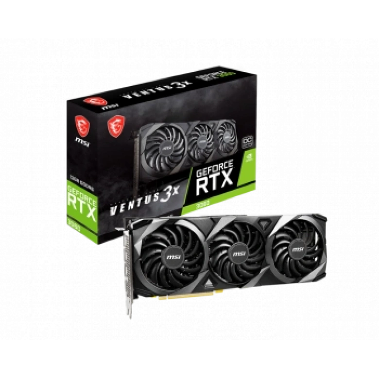 MSI GEFORCE RTX 3060 VENTUS 3X 12G OC 12GB GDDR6 HDMI DP 192Bit