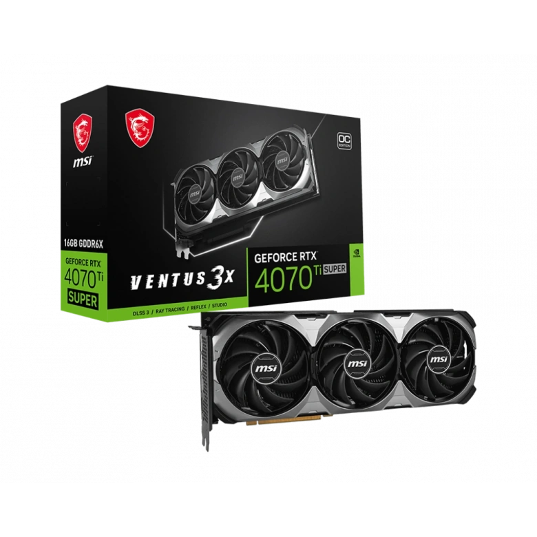 MSI GEFORCE RTX 4070 TI SUPER 16G VENTUS 3X OC