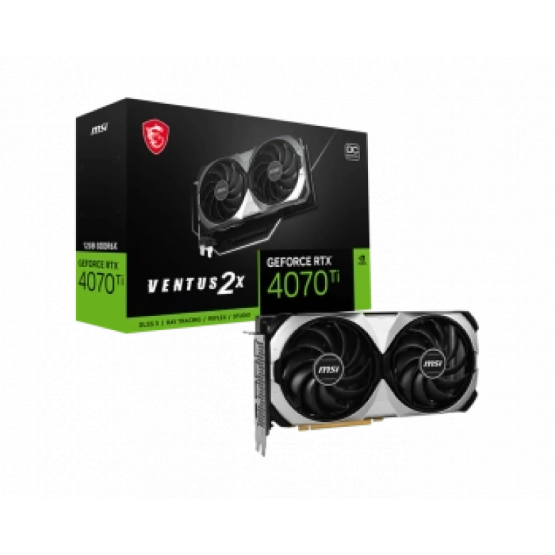 MSI GEFORCE RTX 4070 TI VENTUS 2X 12G OC 12GB GDDR6X HDMI DP 192BİT