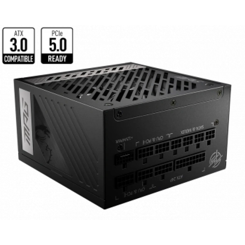 MSI MPG A850G PCIE5 850W 80+ GOLD POWER SUPPLY