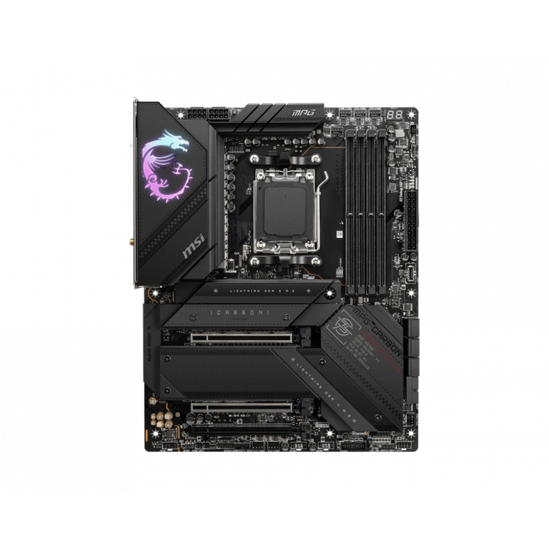 MSI MPG X670E CARBON WIFI DDR5 6600+(OC)MHz HDMI DP AM5