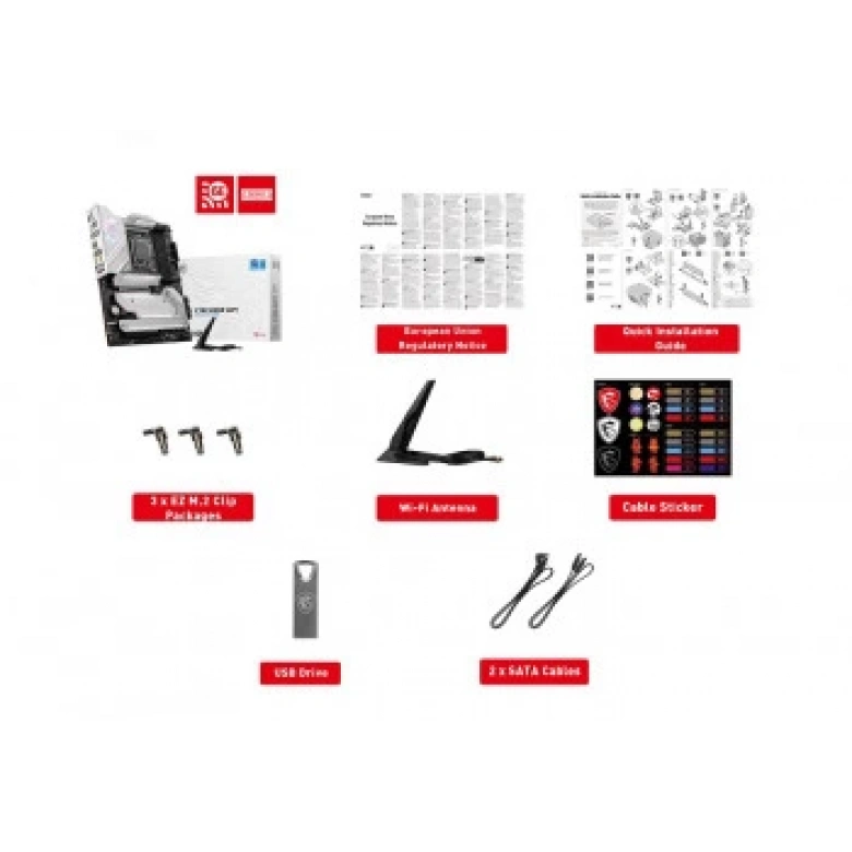 MSI MPG Z790 EDGE WIFI DDR4 5333MHZ HDMI DP M.2 ATX 1700p