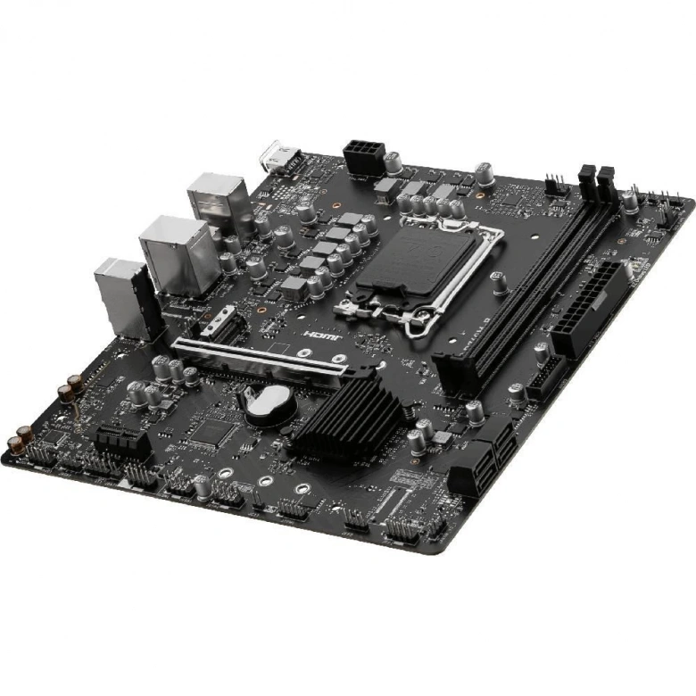 MSI PRO B760M-B DDR4 4800(OC) PCI-E M.2 USB3.2 HDMI mATX