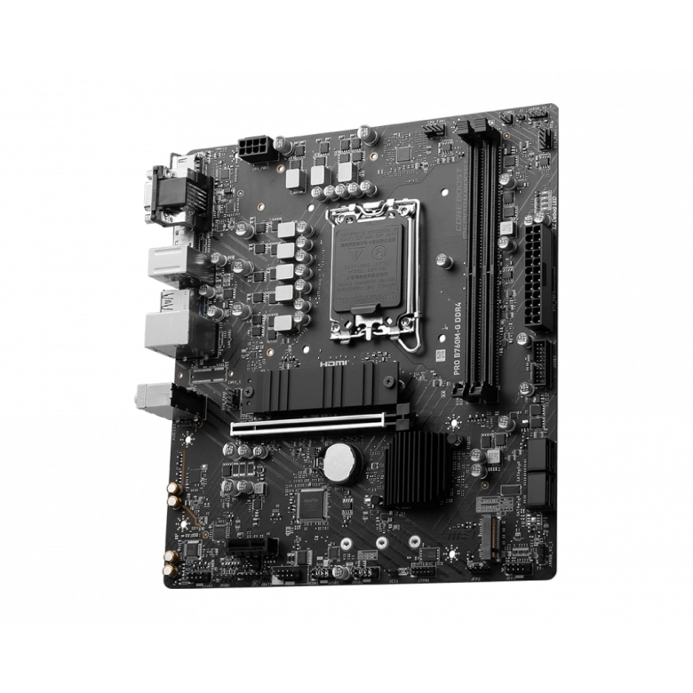 MSI PRO B760M-G DDR4 5333(OC) HDMI M.2 mATX 1700p