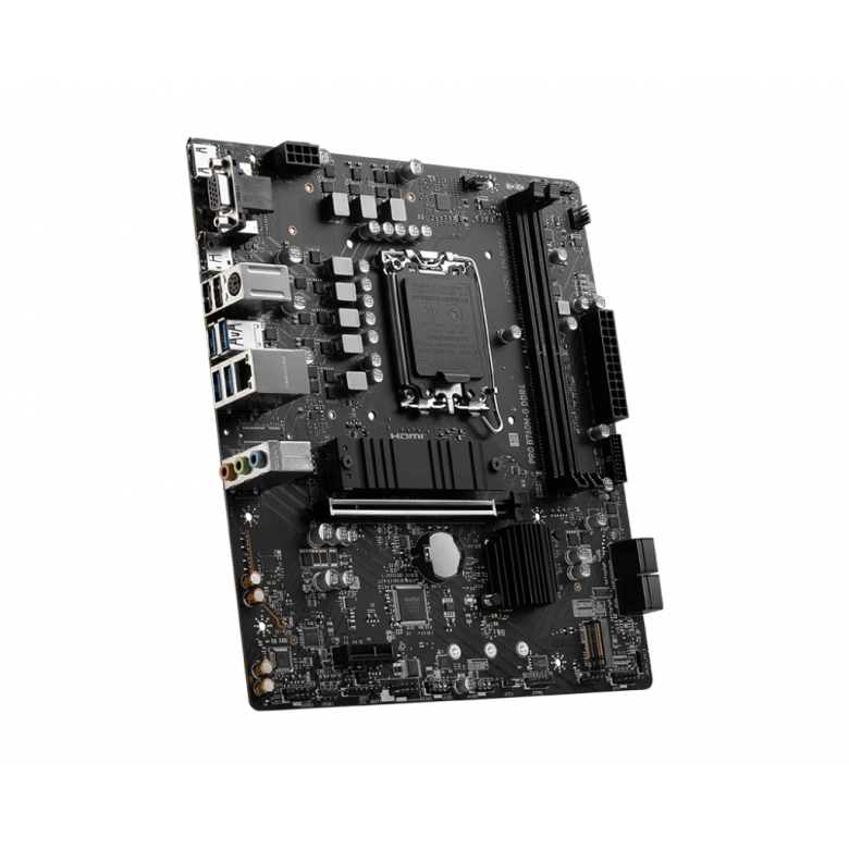 MSI PRO B760M-G DDR4 5333(OC) HDMI M.2 mATX 1700p