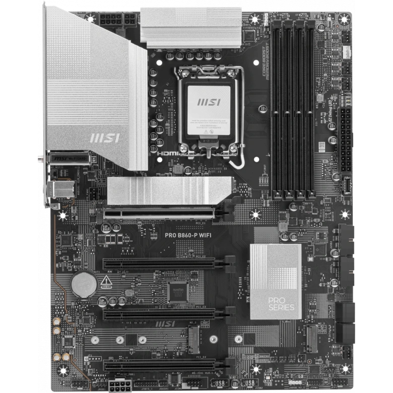 MSI PRO B860-P WIFI SOKET 1851 DDR5 8600MHZ(OC) 3xM.2 1x TB4 HDMI DISPLAY 5G LAN WIFI 7 ATX