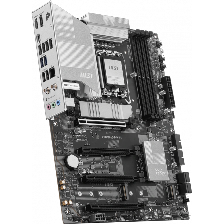 MSI PRO B860-P WIFI SOKET 1851 DDR5 8600MHZ(OC) 3xM.2 1x TB4 HDMI DISPLAY 5G LAN WIFI 7 ATX