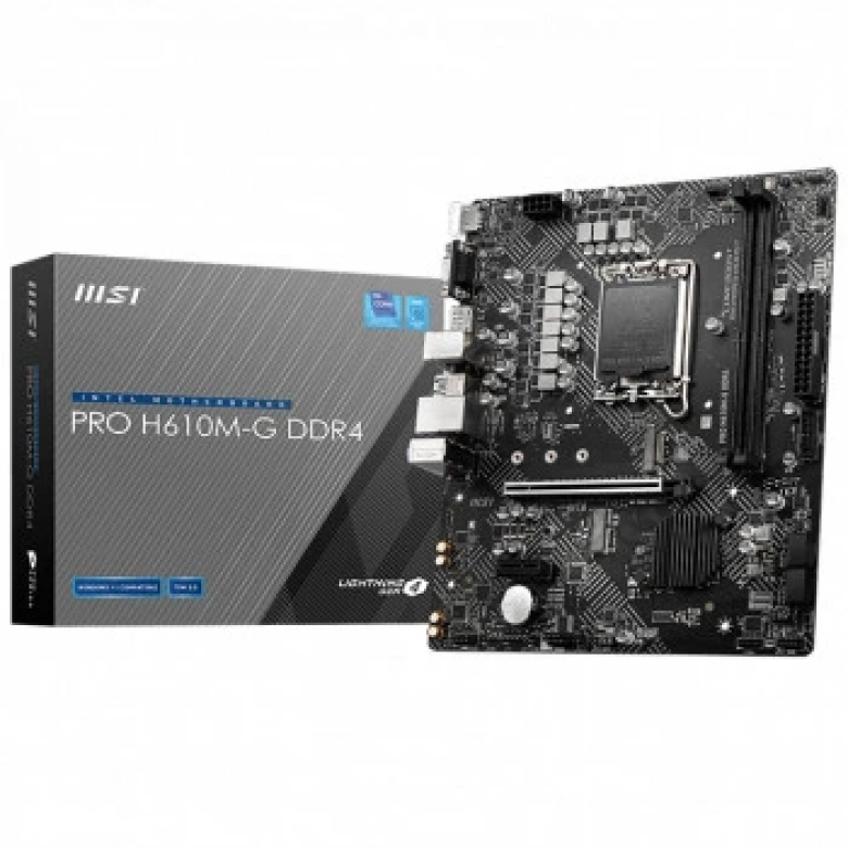 MSI PRO H610M-G DDR4 3200MHZ mATX 1700p
