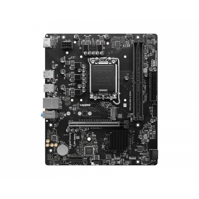 MSI PRO H610M-S DDR4 3200MHZ mATX 1700p