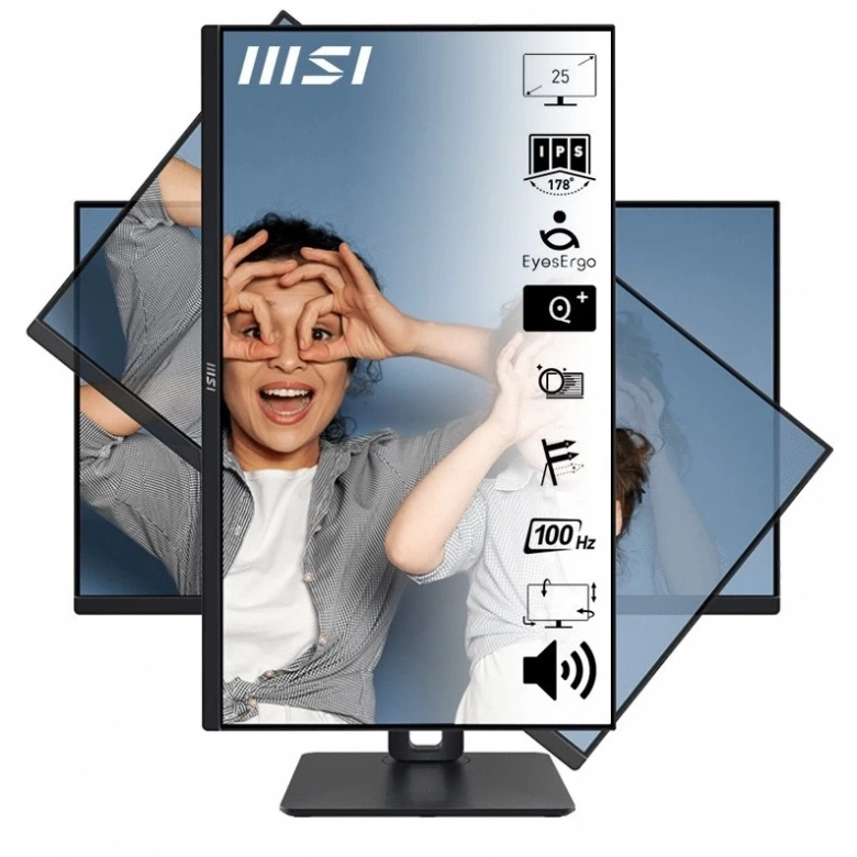 24.5 MSI PRO MP251P 1920X1080 1MS 100HZ IPS FULL