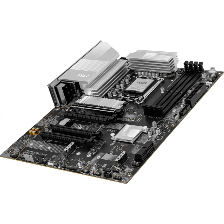 MSI PRO Z890-S WIFI PZ DDR5 8800MHZ(OC) USB 20Gbps 3xM.2 1xTB4 HDMI DISPLAY 2.5G LAN WIFI7 ATX 1851P