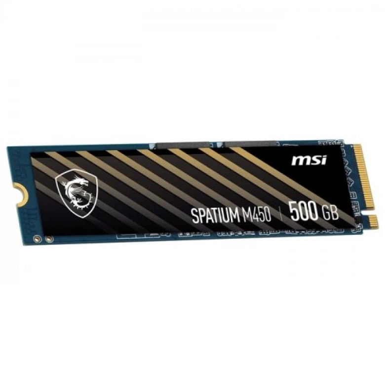 500GB MSI SPATIUM M450 NVME M.2 SSD 3600/2300MB/s