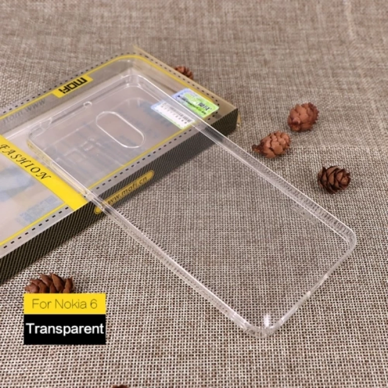 Nokia 6 Ultra Slim Şeffaf Soft Silikon Kılıf