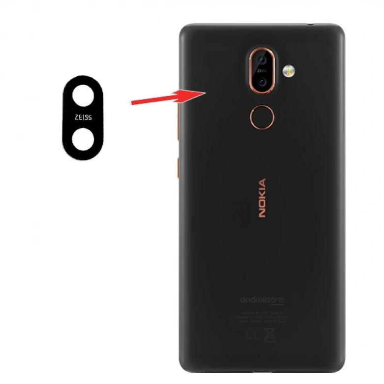 Nokia 7 Plus  (ta-1055)  Arka Kamera Lens
