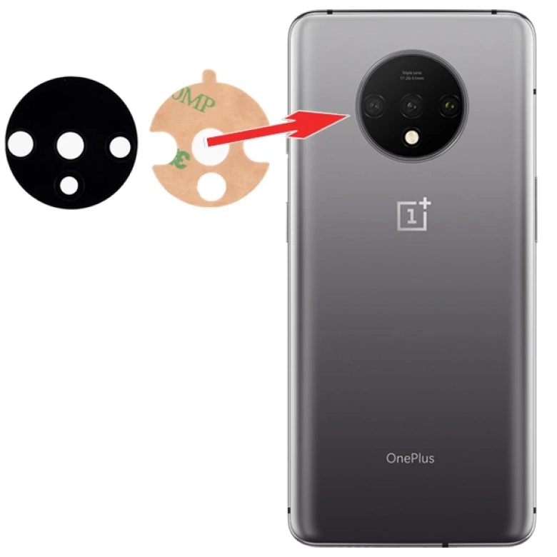 OnePlus 7T Kamera Lens Camı