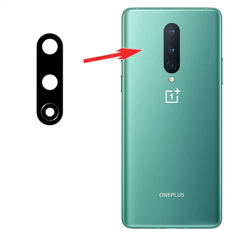 OnePlus 8 Kamera Lens Camı