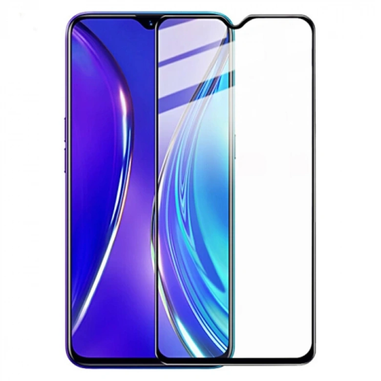 OPPO Realme X2-XT-K5 3D Full Tempered Cam Ekran Koruyucu