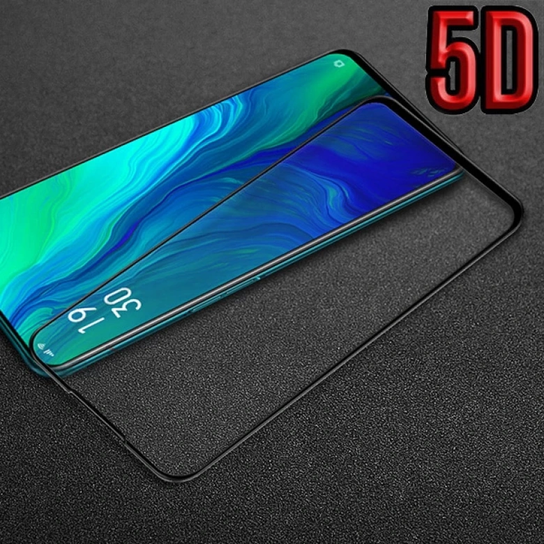 OPPO RENO 6.6 5D FULL KAPLAMA TEMPERED KIRILMAZ CAM EKRAN KORUYUCU