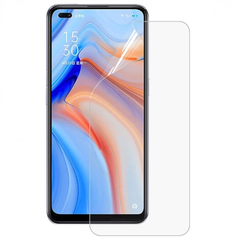 OPPO Reno4  Full Kaplama Hidrojel Film Full Ekran Koruyucu
