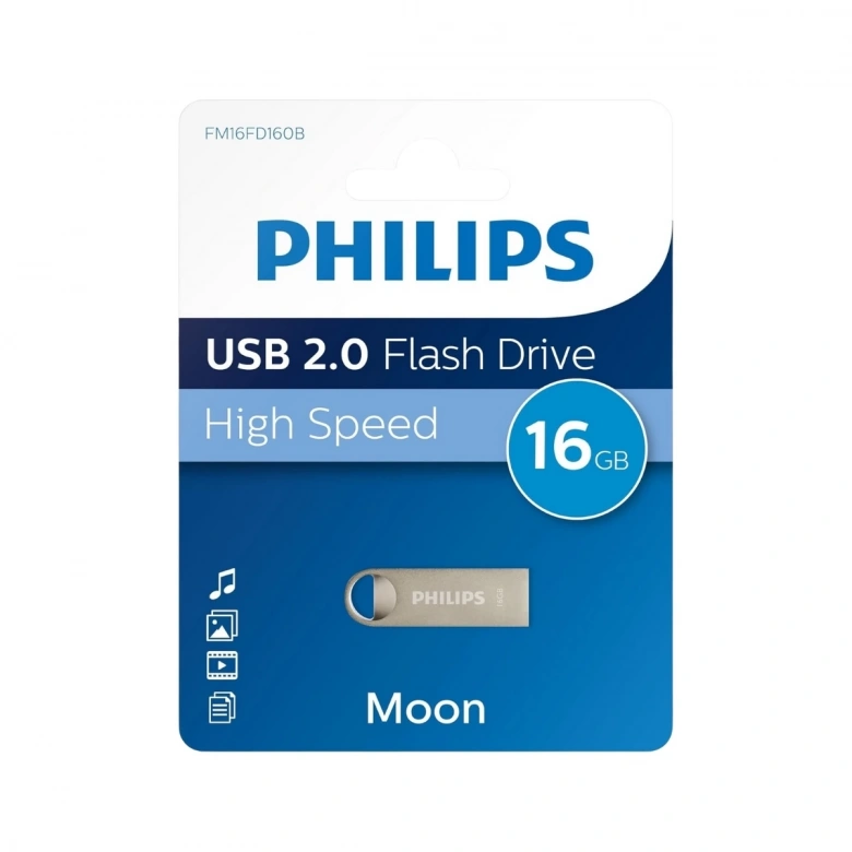 PHILIPS 16GB USB 2.0 25/10MB/S FM16FD160B/00