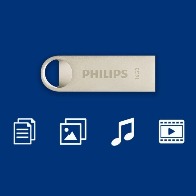 PHILIPS 16GB USB 2.0 25/10MB/S FM16FD160B/00