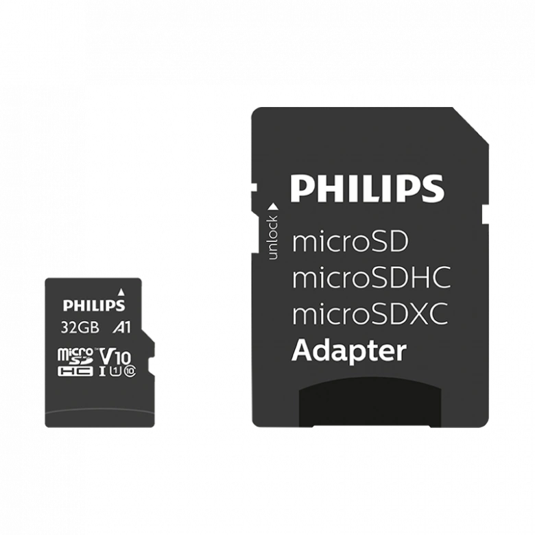 PHILIPS 32GB MICRO SDXC 80 MB/S C10 FM32MP45B/00