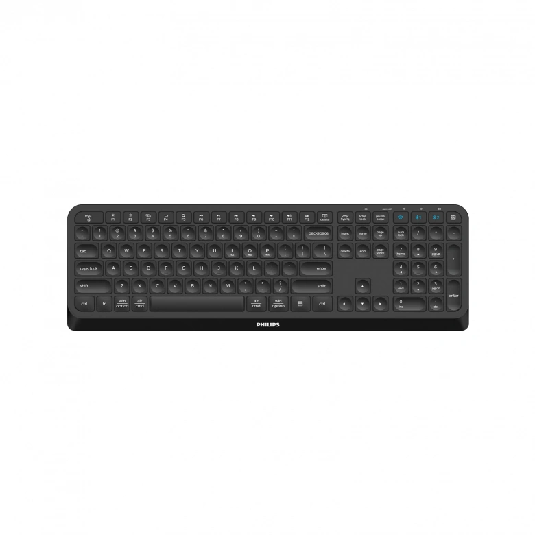 PHILIPS KABLOSUZ BLUETOOTH  KLAVYE SPK6407B SİYAH