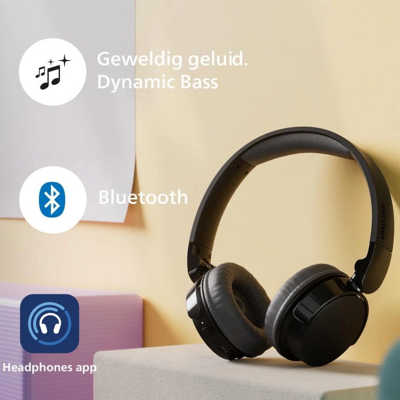 PHILIPS TAH3209BK SIYAH KULAK USTU BLUETOOTH KULAK