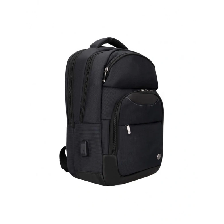 PLM MONZA NOTEBOOK SIRT ÇANTASI SİYAH 15.6