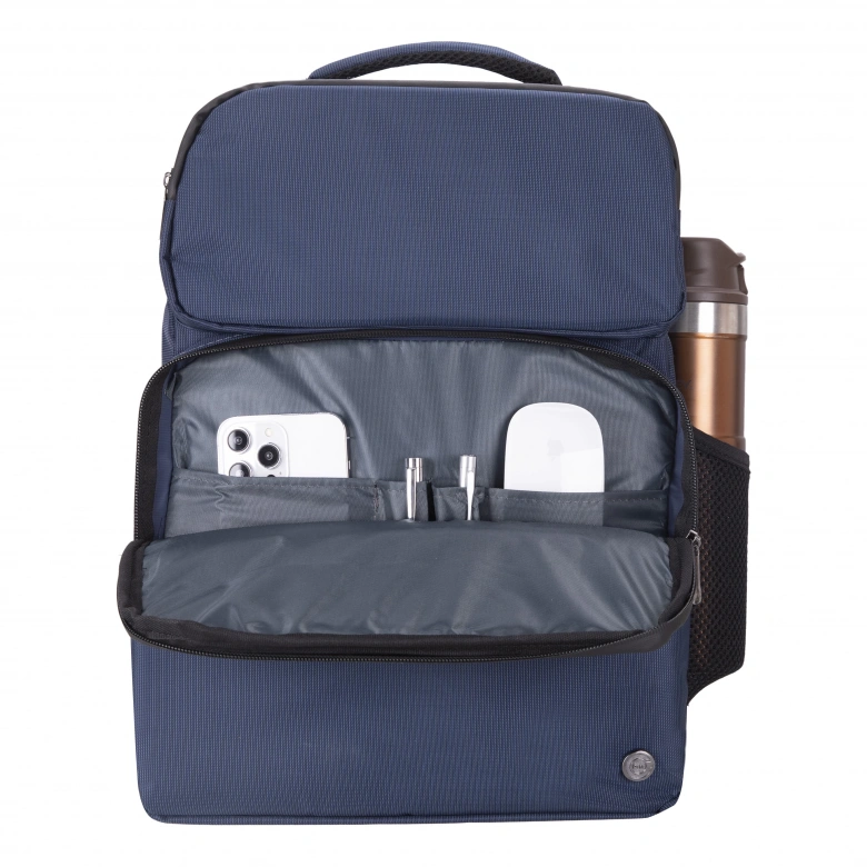 PLM OCTAGON NOTEBOOK SIRT ÇANTASI LACİVERT 15.6