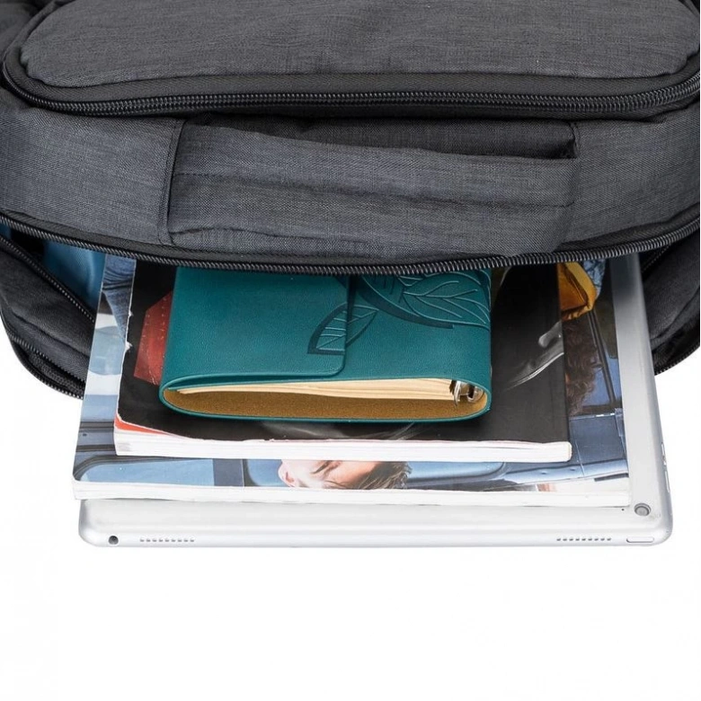 PLM OCTAGON NOTEBOOK SIRT ÇANTASI SİYAH 15.6