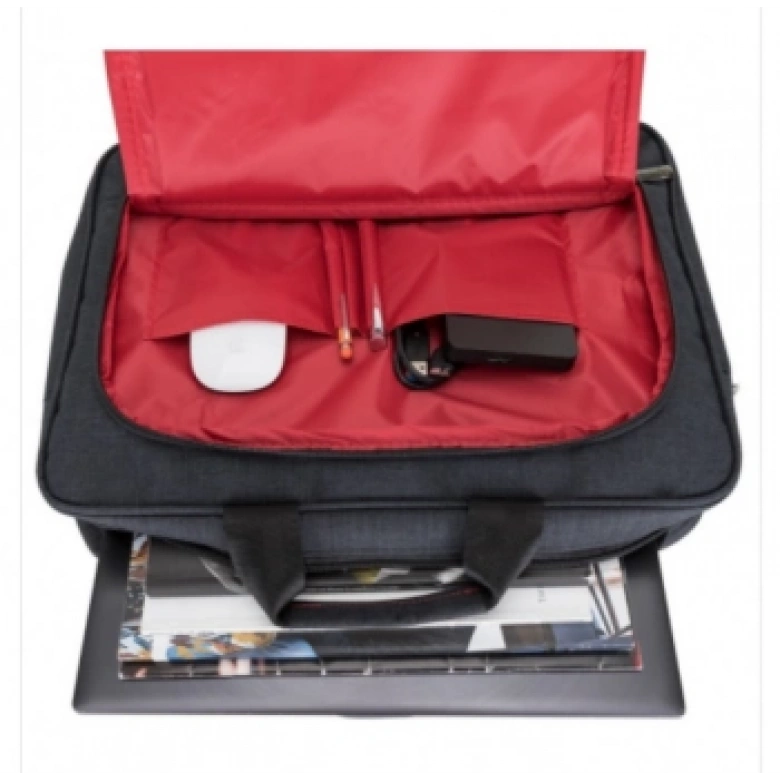 PLM SANTORİ NOTEBOOK ÇANTASI SİYAH 15.6