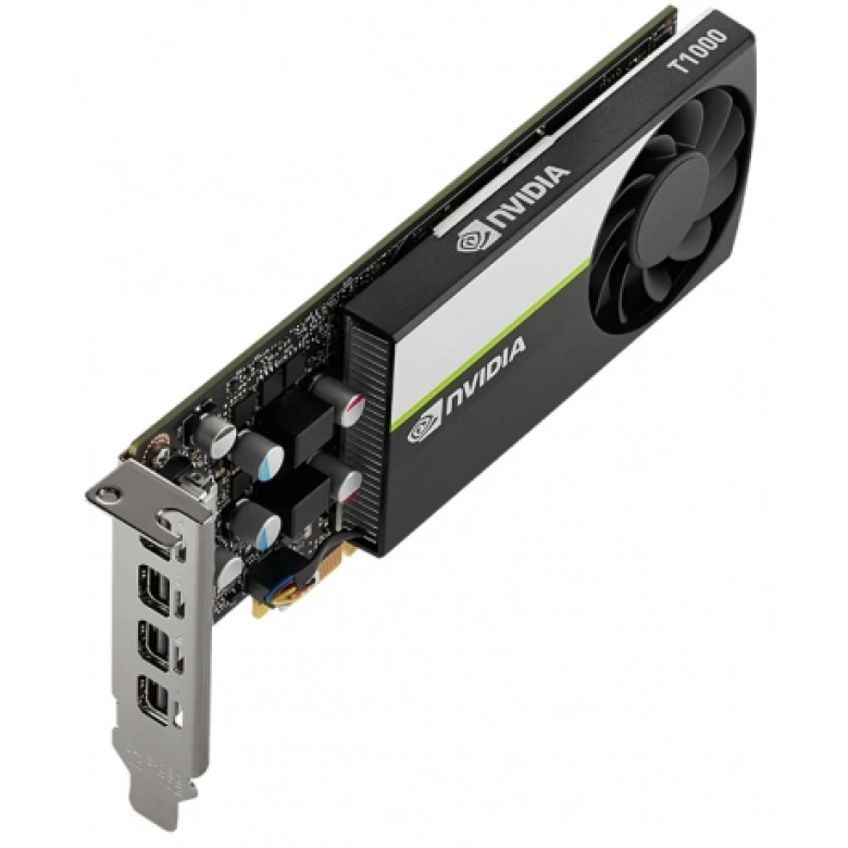 PNY VCNT1000 4GB DDR6 128Bit 4 xDISPLAY ÇIKIŞLI PASİF SOĞUTUCULU YAPAY ZEKA AI EKRAN KARTI  (VCNT1000-SB)