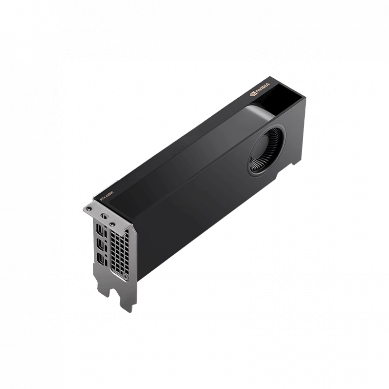 PNY RTXA2000 12GB DDR6 192Bit 4 xDISPLAY ÇIKIŞLI PASİF SOĞUTUCULU YAPAY ZEKA AI EKRAN KARTI  (VCNRTXA2000-12GB-SB)