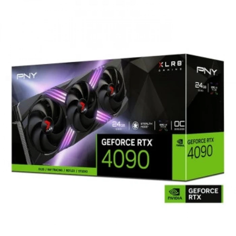 PNY RTX 4090 XLR8 Gaming VERTO EPIC-X RGB 24GB GDDR6X 384Bit (VCG409024TFXXPB1-O)