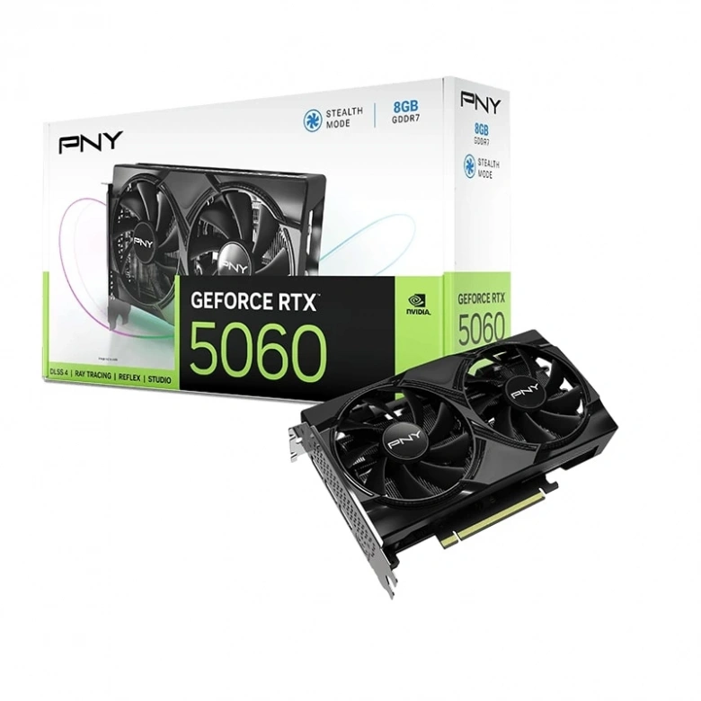 PNY RTX5060 8GB 128Bit Siyah Ekran Kartı (VCG50608DFXPB1)