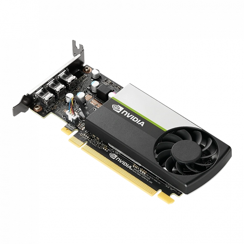 PNY VCNT400 4GB DDR6 64Bit 3 xDISPLAY ÇIKIŞLI PASİF SOĞUTUCULU YAPAY ZEKA AI EKRAN KARTI  (VCNT400-4GB-SB)