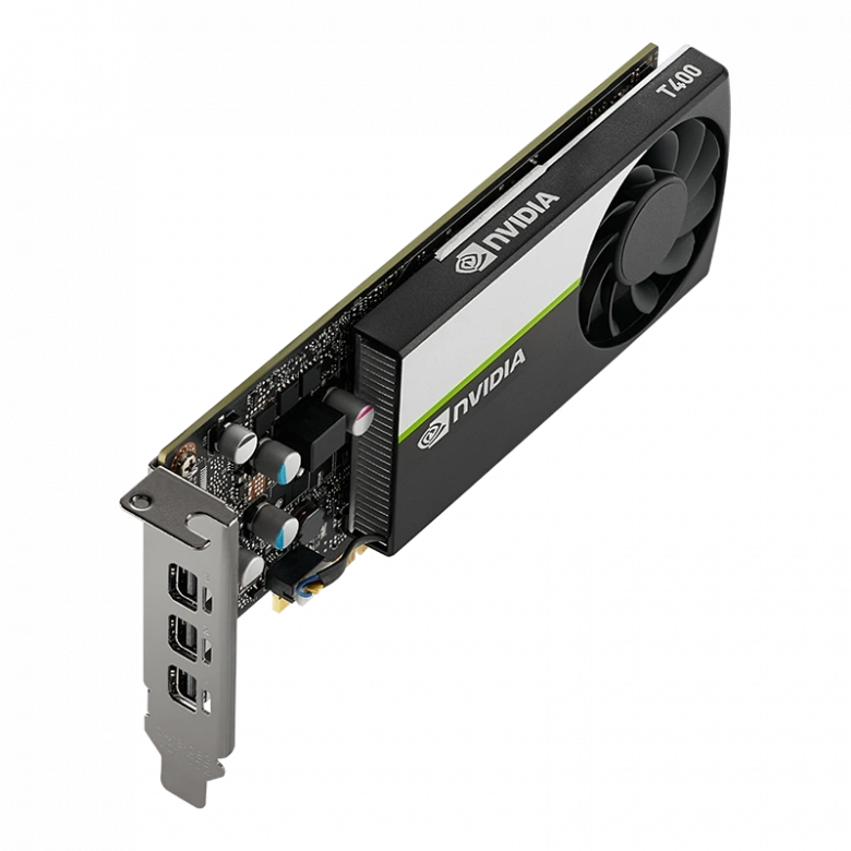 PNY VCNT400 4GB DDR6 64Bit 3 xDISPLAY ÇIKIŞLI PASİF SOĞUTUCULU YAPAY ZEKA AI EKRAN KARTI  (VCNT400-4GB-SB)