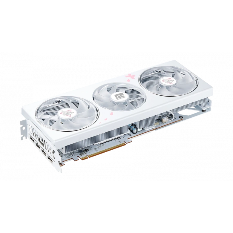 POWERCOLOR HELLHOUND RX7800XT 16G-L/OC SAKURA Limited Edition GDDR6 256Bit