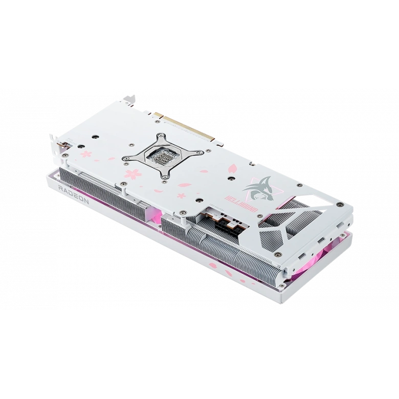 POWERCOLOR HELLHOUND RX7800XT 16G-L/OC SAKURA Limited Edition GDDR6 256Bit