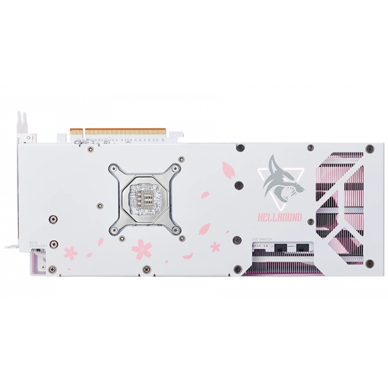 POWERCOLOR HELLHOUND RX7800XT 16G-L/OC SAKURA Limited Edition GDDR6 256Bit